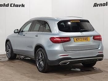 Used Mercedes GLC220 AMG Line Premium 170 HP (125 kW) 2017 Silver SUV