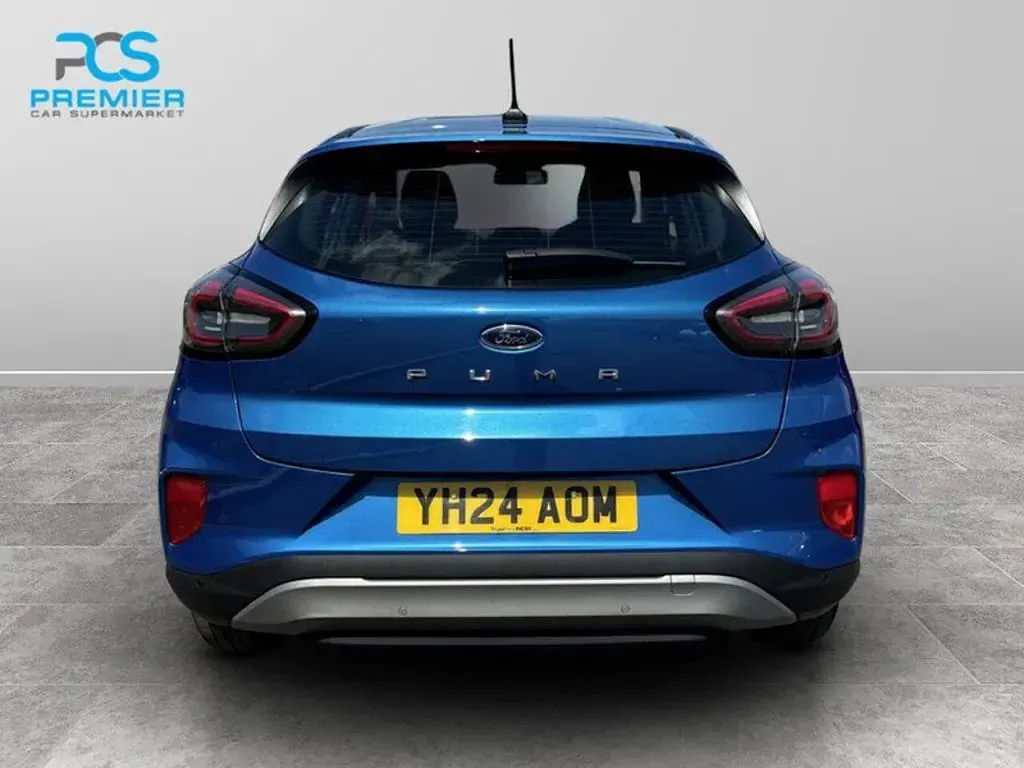 Used Ford Puma Titanium 125 HP (91 kW) 2024 Desert island blue (exclusive paint) SUV