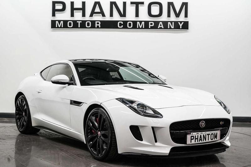 White Used 2016 Jaguar F-Type Supercharged Coupe | £28,490 (Fair price) - Image 1/4