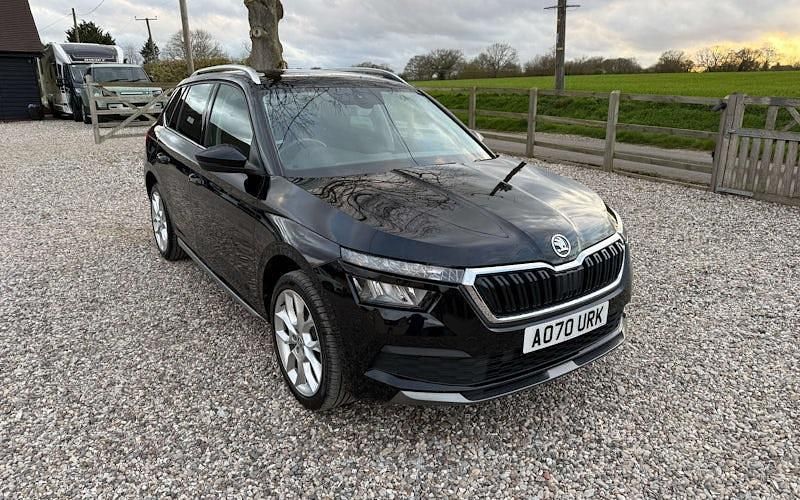 Used Skoda Kamiq SE L 116 HP (85 kW) 2020 Black SUV