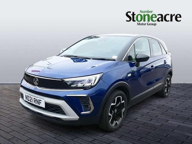 Used Vauxhall Crossland Elite 128 HP (94 kW) 2021 Blue SUV