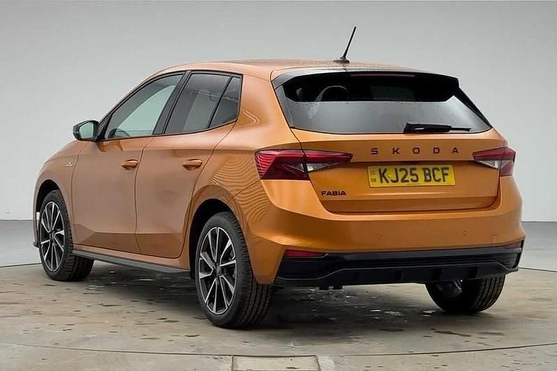 Used Skoda Fabia Monte Carlo 110 HP (80 kW) 2025 Phoenix orange metallic Hatchback