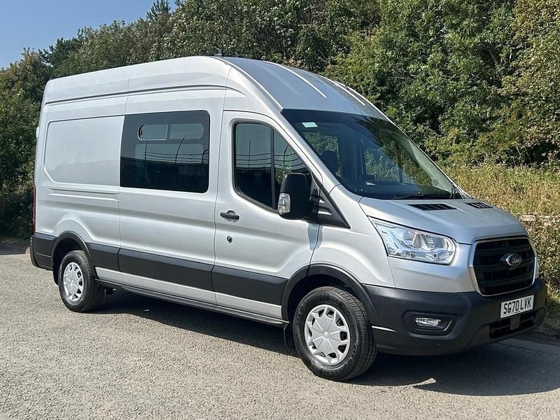 Used Ford Transit Trend 130 HP (95 kW) 2020 Silver Van