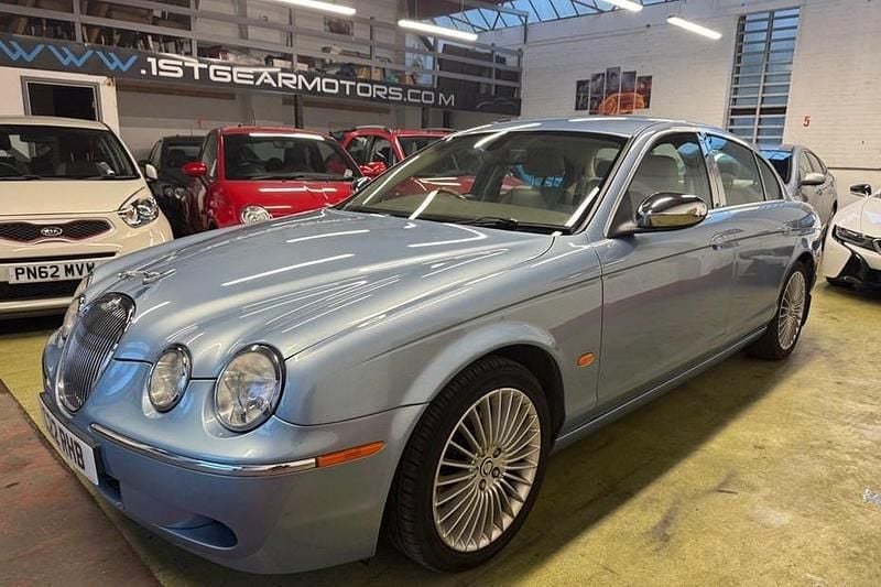 Blue Used 2007 Jaguar S-Type SE Sedan | £3,475 (Fair price) - Image 1/1