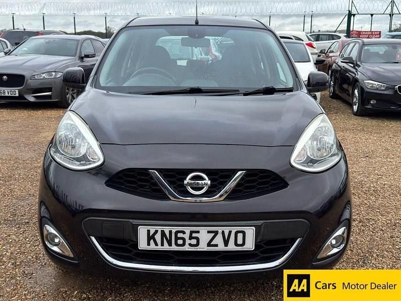 Używany Nissan Micra Acenta 80 KM (58 kW) 2015 Czarny Hatchback