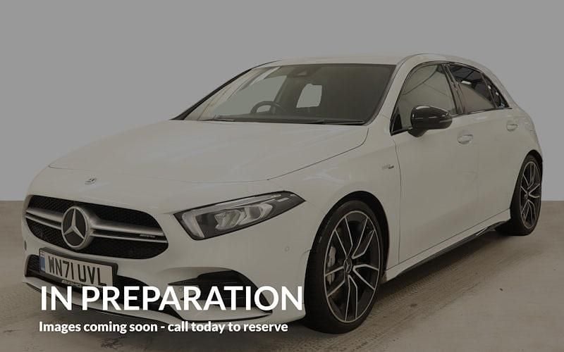 Used Mercedes A35 AMG Premium 306 HP (225 kW) 2021 White Hatchback
