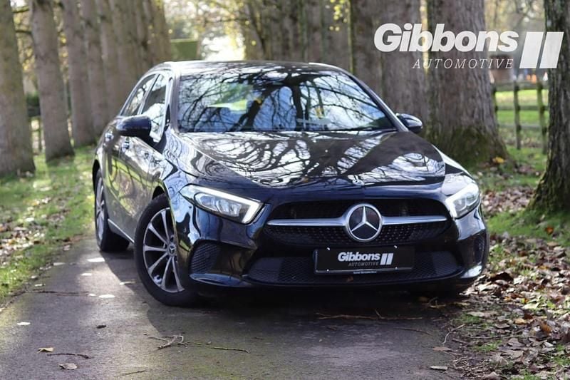 Black Used 2018 Mercedes A180 Hatchback | £14,650 (Fair price) - Image 1/4