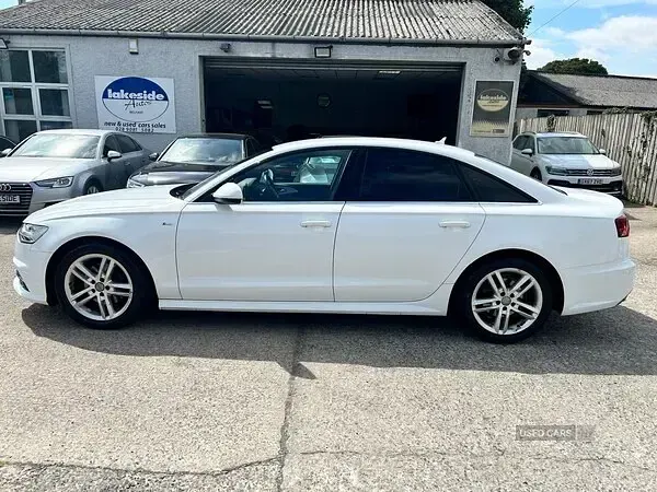 Used Audi A6 S-Line 2016 White Sedan
