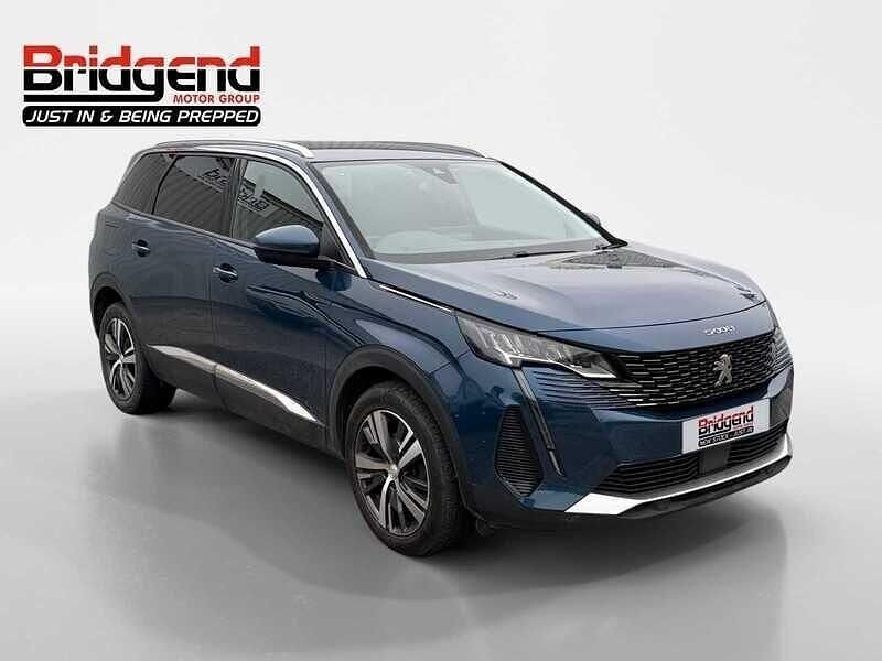 Blue Used 2021 Peugeot 5008 Allure Premium MPV | £17,499 (Fair price) - Image 1/4