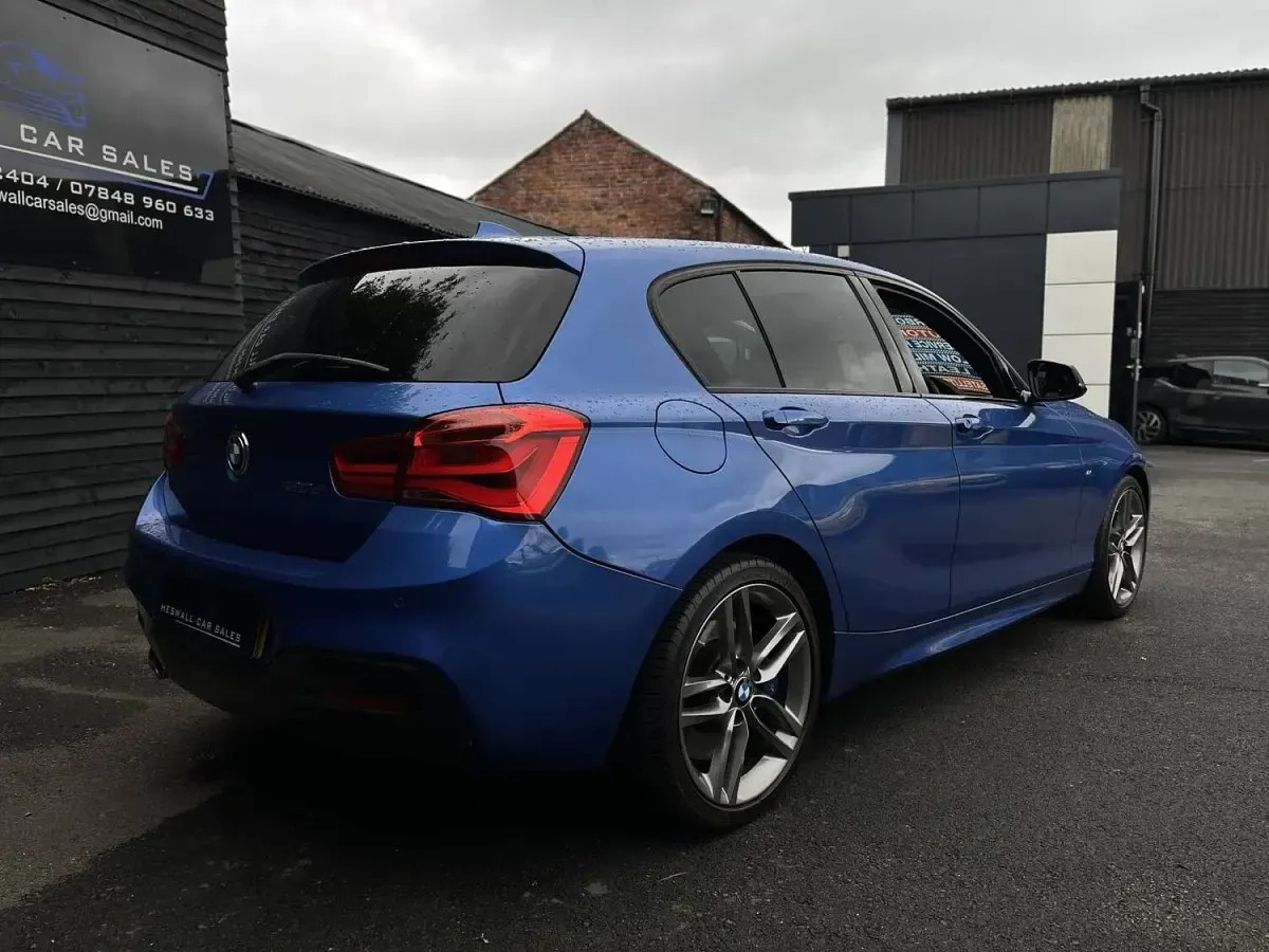 Used BMW 120 M Sport 187 HP (137 kW) 2016 Blue Hatchback