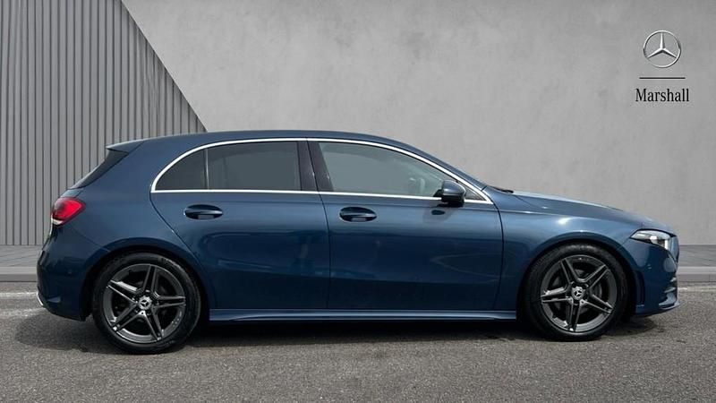 Used Mercedes A180 Executive 116 HP (85 kW) 2019 Denim blue metallic