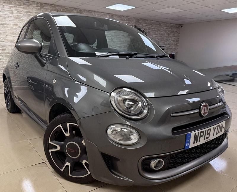 Used Fiat 500 S 69 HP (50 kW) 2019 Grey Hatchback