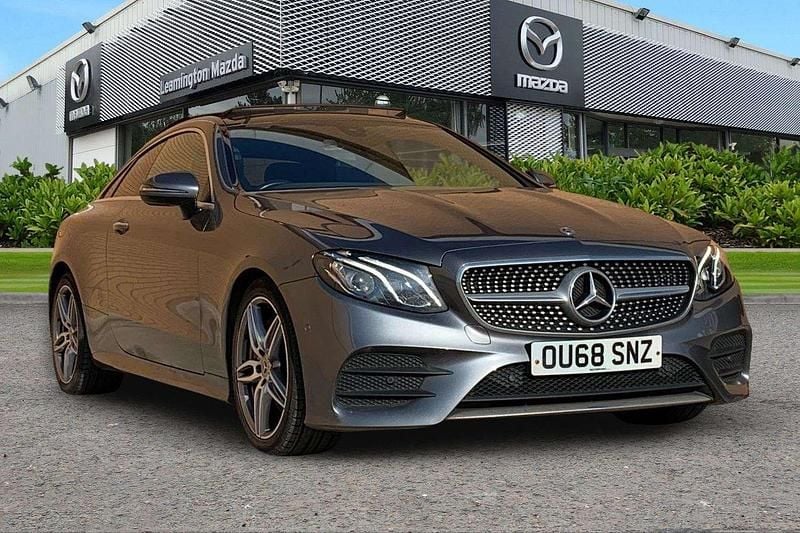 Used Mercedes E300 AMG Line Premium 245 HP (180 kW) 2018 Grey Coupe