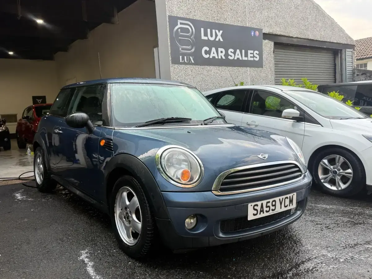Used Mini ONE Hatch 95 HP (69 kW) 2009 Blue Hatchback