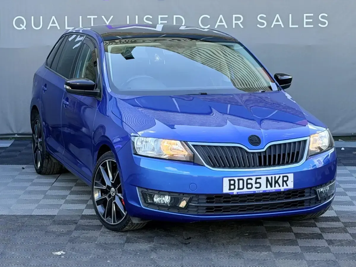 Usado Skoda Rapid Sport 2015 Azul Citadino