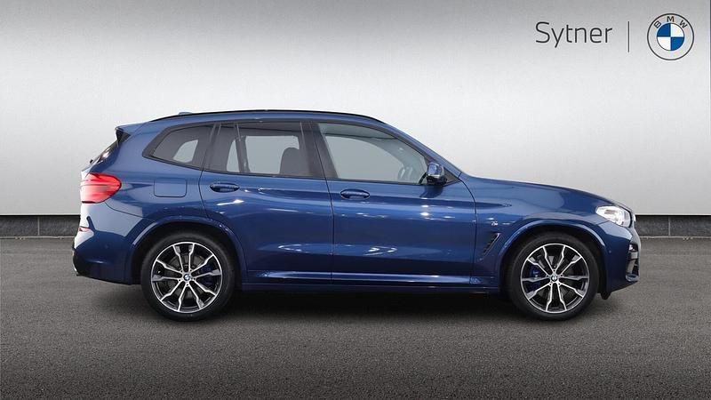 Used BMW X3 M Sport 261 HP (191 kW) 2019 Blue SUV