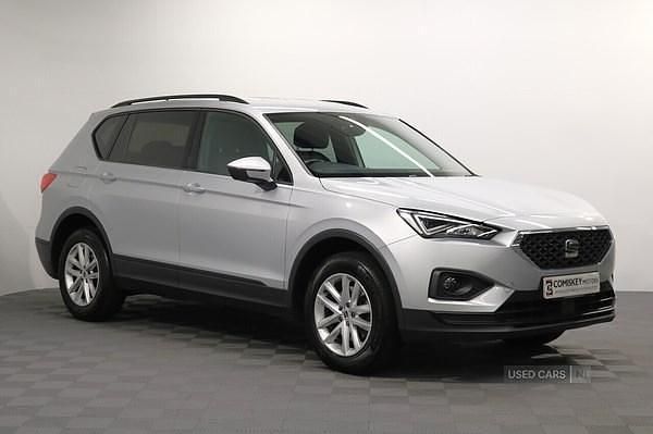 Silver Used 2022 Seat Tarraco SE SUV | £20,995 (Fair price) - Image 1/4