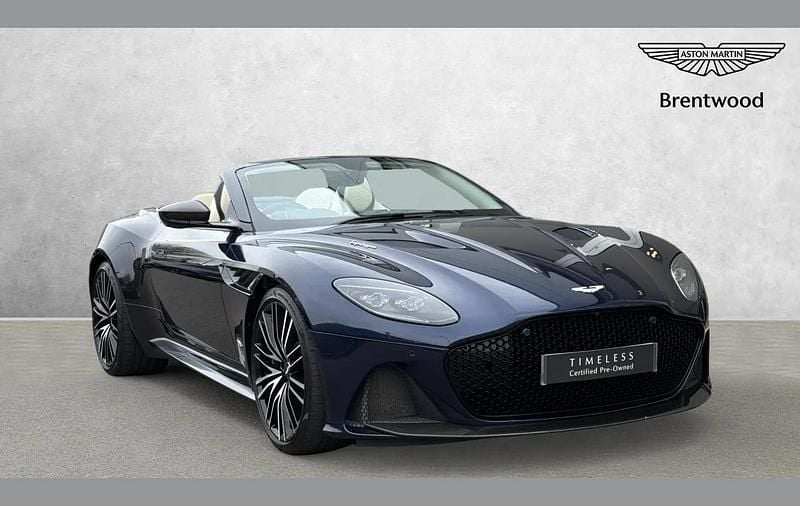 Used Aston Martin DBS 715 HP (525 kW) 2021 Blue Cabriolet