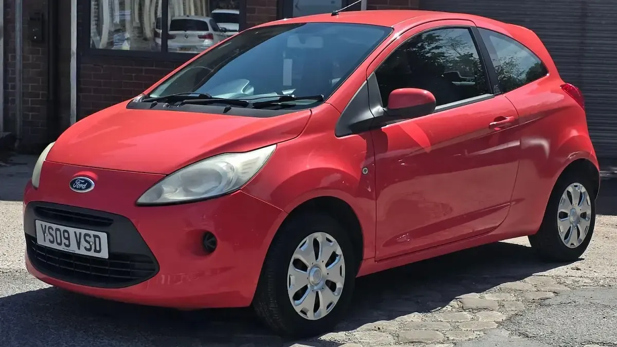 Used Ford Ka Style 69 HP (50 kW) 2009 Red Hatchback
