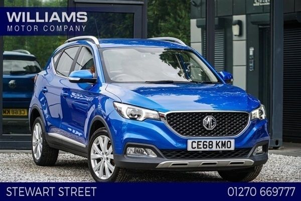 Blue Used 2018 MG ZS Excite Sedan | £9,290 (Fair price) - Image 1/1
