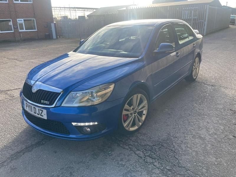 Used Skoda Octavia vRS 2011 Blue Hatchback