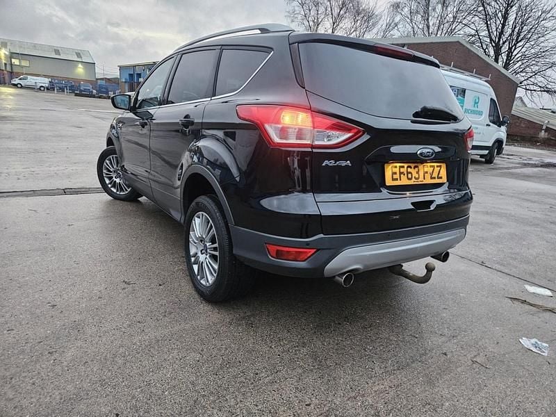 Used Ford Kuga Titanium 163 HP (119 kW) 2013 Black SUV