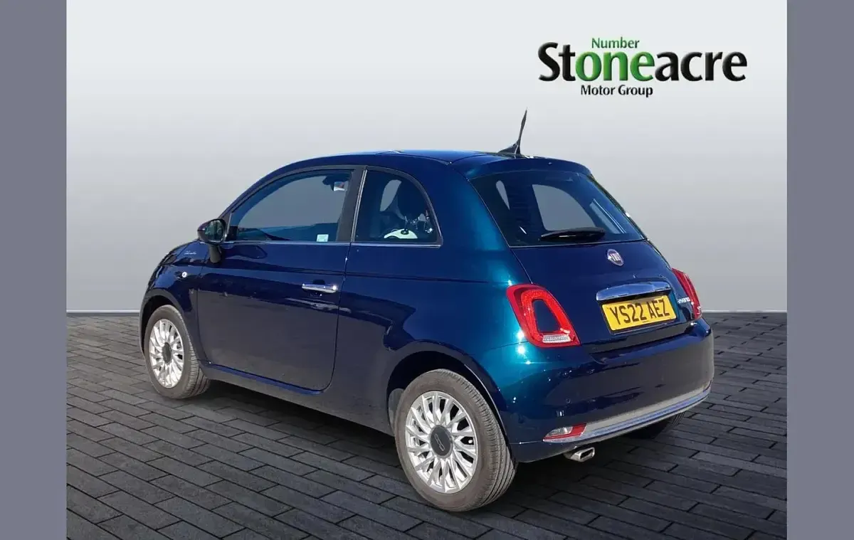 Used Fiat 500 Dolcevita 70 HP (51 kW) 2022 Blue Hatchback