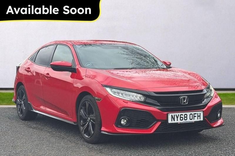 Used Honda Civic Sport 182 HP (133 kW) 2019 Red Hatchback