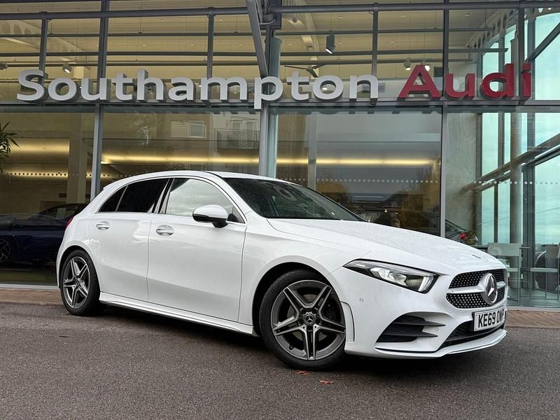 White Used 2020 Mercedes A200 AMG Line Premium Hatchback | £17,990 (Fair price) - Image 1/4