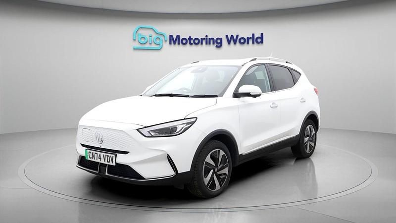 Used MG ZS Trophy Connect 127 kW (174 HP) 2024 White SUV
