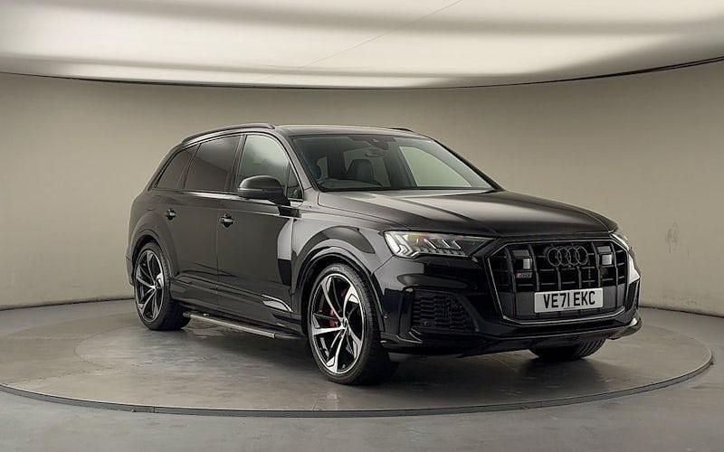 Mythos black Used 2022 Audi SQ7 Black Edition SUV | £52,050 (Good price) - Image 1/4
