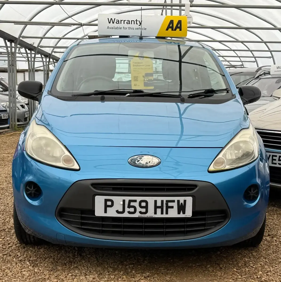 Used Ford Ka Studio 69 HP (50 kW) 2009 Blue Hatchback