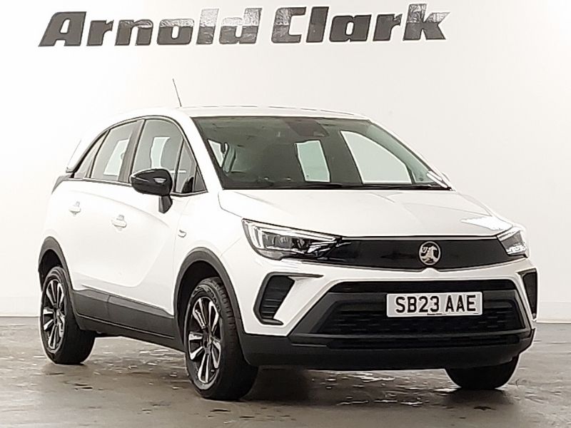 White Used 2023 Vauxhall Crossland Design Edition SUV | £11,798 (Fair price) - Image 1/4