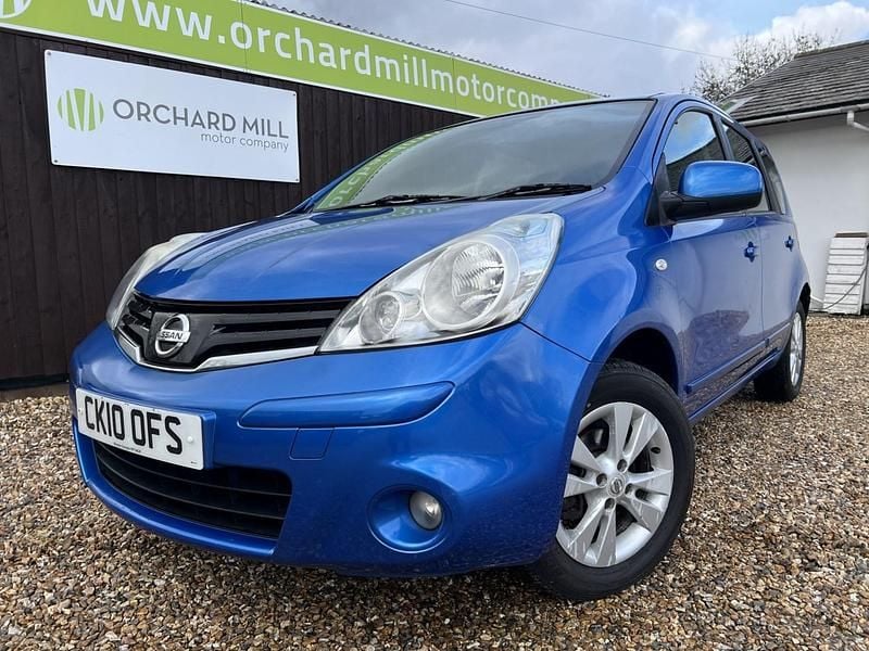 Used Nissan Note Acenta 88 HP (64 kW) 2010 Blue Hatchback