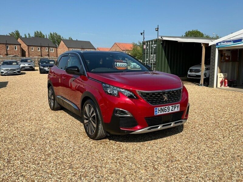 Red Used 2020 Peugeot 3008 Premium Hatchback | £13,995 (Fair price) - Image 1/4