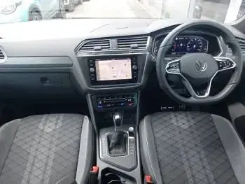 Used VW Tiguan R-line 150 HP (110 kW) 2021 Blue SUV