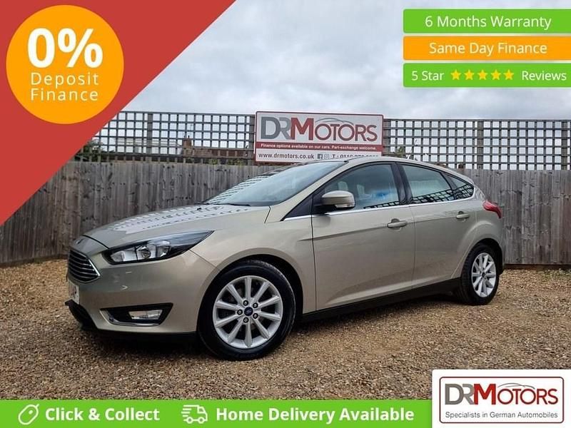 Silver Used 2016 Ford Focus Titanium Hatchback | £7,740 (Good price) - Image 1/4