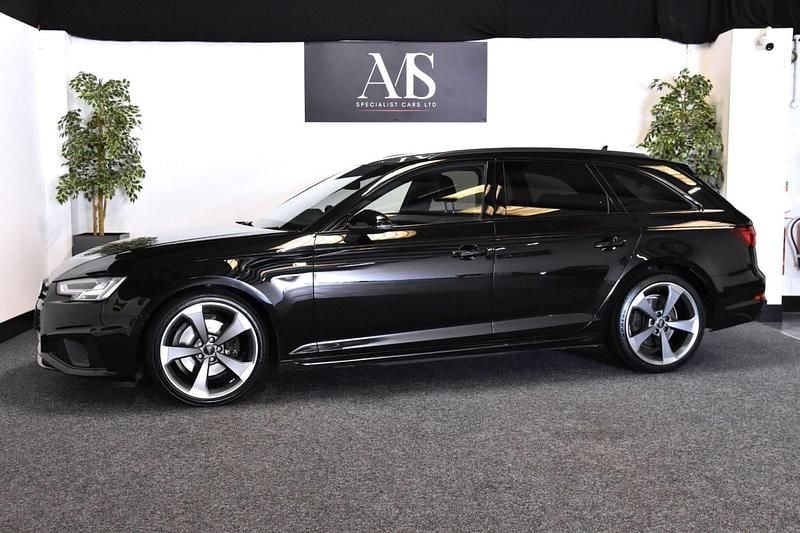 Used Audi A4 Black Edition 150 HP (110 kW) 2019 Black Estate