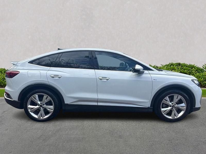 Used Audi Q4 e-tron S-Line 150 kW (204 HP) 2023 White SUV