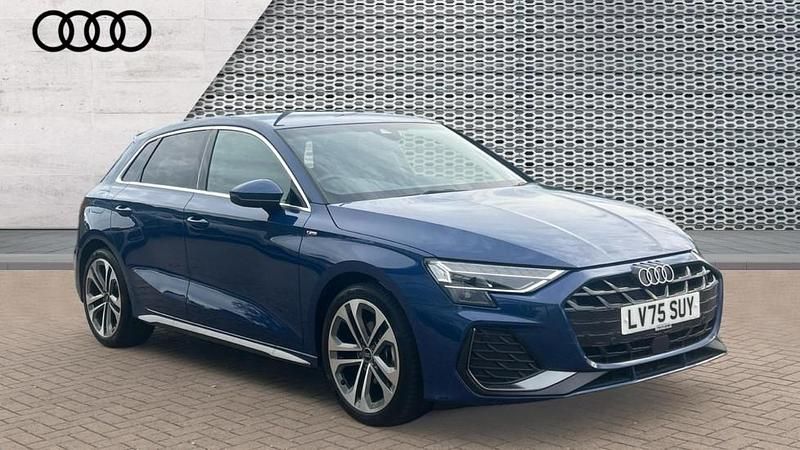 Used Audi A3 S-Line 116 HP (85 kW) 2025 Blue Hatchback