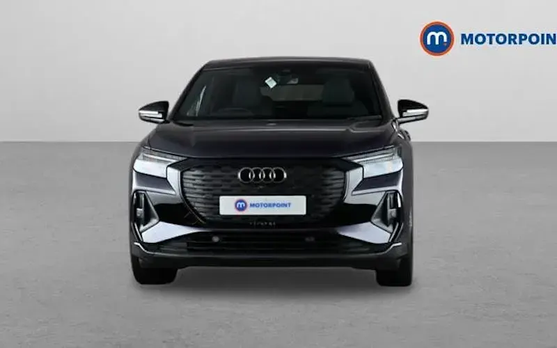 Used Audi Q4 Sportback e-tron Black Edition 210 kW (286 HP) 2025 Purple SUV