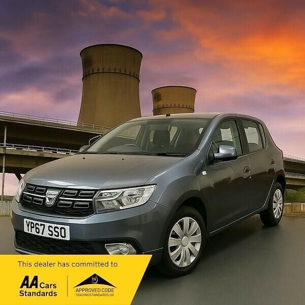Grey Used 2017 Dacia Sandero Ambiance Hatchback | £3,490 (Fair price) - Image 1/3