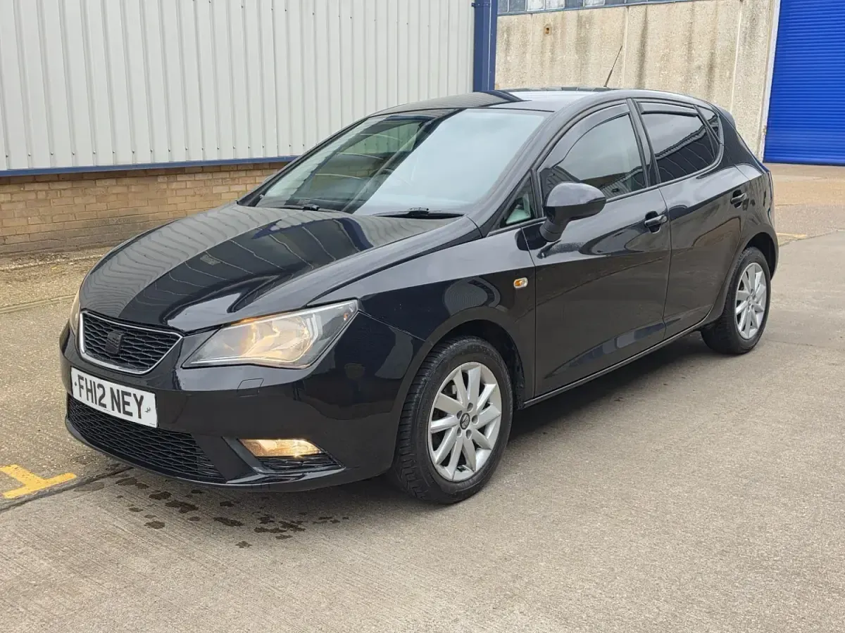 Used Seat Ibiza Ecomotive 75 HP (55 kW) 2012 Black Hatchback