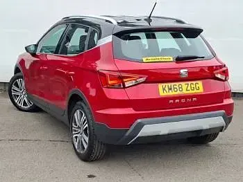 Used Seat Arona XCELLENCE 115 HP (84 kW) 2018 Red SUV