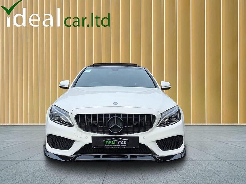 Used Mercedes C220 AMG Line Premium 2015 White Sedan