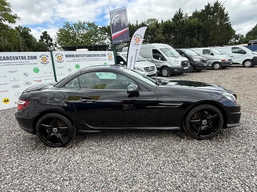 Used Mercedes SLK250 AMG 204 HP (150 kW) 2014 Black Cabriolet