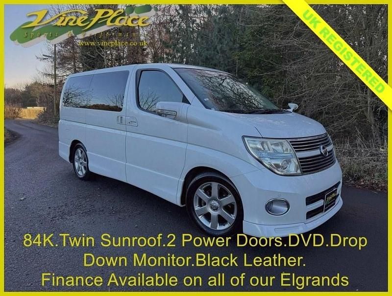 White Used 2009 Nissan Elgrand MPV | £10,000 (Fair price) - Image 1/3