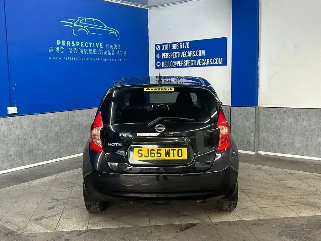 Used Nissan Note Acenta Premium 2015 Black Hatchback