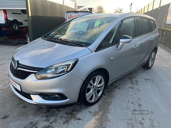 Used Vauxhall Zafira SRi 170 HP (125 kW) 2016 Silver MPV