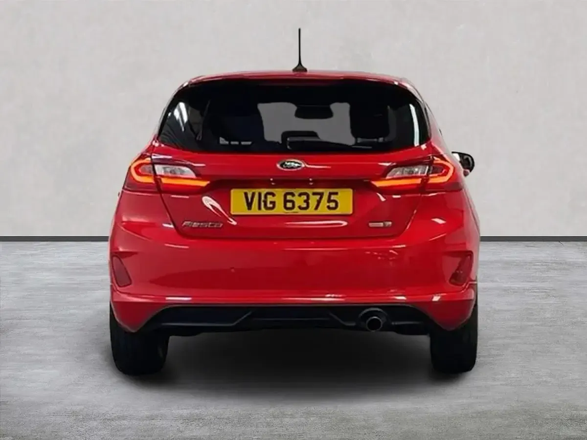Used Ford Fiesta ST-Line 125 HP (91 kW) 2021 Red Hatchback